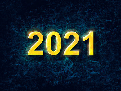 2021 年新年快乐设计