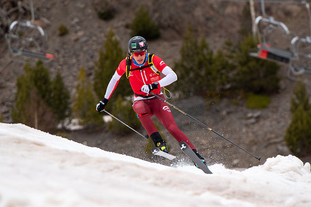 LIETHA Arno SUI 在 ISMF WC Championships Comapedrosa Andorra 2021- Senior Sprint 中。