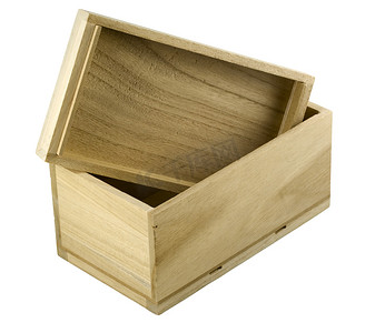 带开盖的木制礼品盒