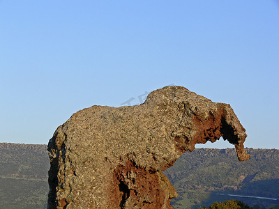 大象，意大利撒丁岛的象征