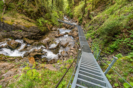 阿尔高阿尔卑斯山的登山之旅