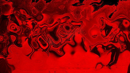 扩散爆炸摄影照片_抽象多彩红色油漆墨水爆炸扩散迷幻爆炸运动