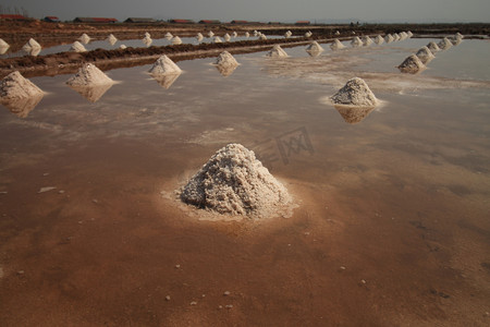 贡布的海盐养殖