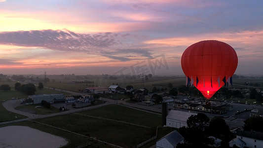 阿米什乡村的热气球 30