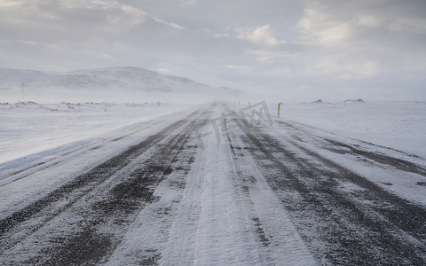 暴雪，冰岛，欧洲