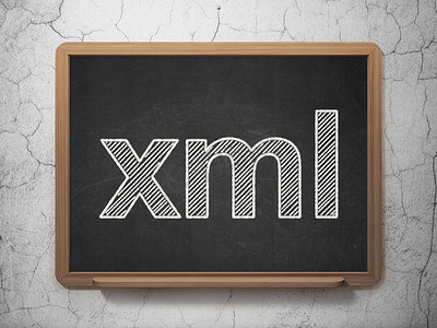 编程概念： 黑板背景上的 Xml