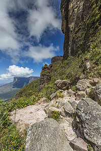 tepui摄影照片_从罗赖马特普伊 (Roraima Tepui) 看迷雾 - 威尼斯