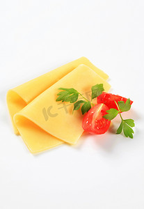 切片奶酪和番茄角
