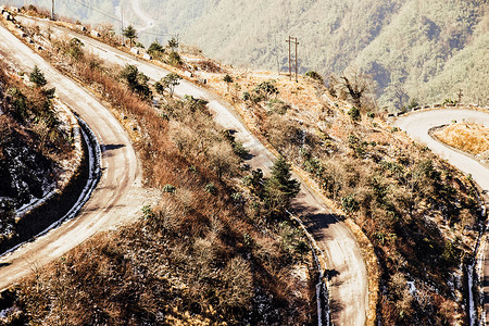 Zuluk 山顶是丝绸之路的中转站，从 Thambi 观景台看。