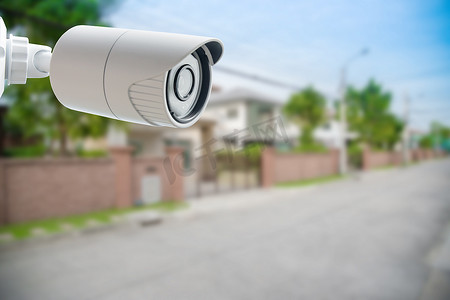 闭路电视监控摄像头，保护您的家免受小偷
