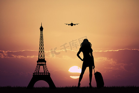 少女巴黎之旅
