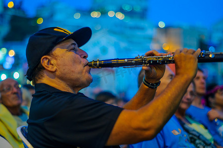 Klezmer 音乐节（第 30 届），以色列采法特（Tzfat）