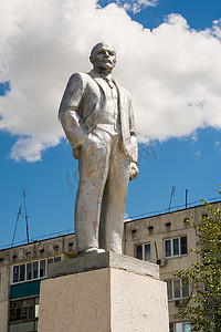 俄罗斯 Ilovlya 伏尔加格勒地区 V.I. 列宁纪念碑