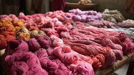 传统工厂摄影照片_传统的编织商品