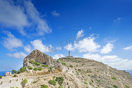 Cap de Formentor 上的灯塔