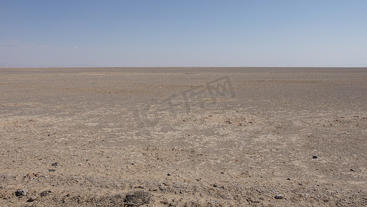 丝绸之路沙漠摄影照片_景观，亚兹德，伊朗，亚洲