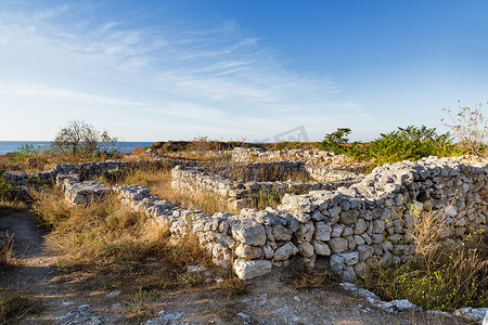 Chersonesus 遗址 - 现代塞瓦斯托波尔附近的古希腊小镇。