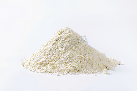 一堆小麦粉