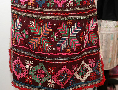 保加利亚服饰的真实民俗风格细节