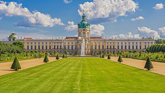 柏林夏洛滕堡宫花园