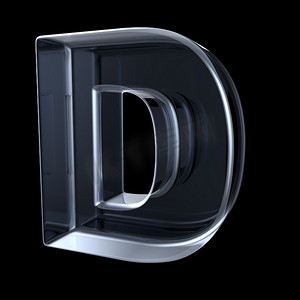透明 x 射线字母 D.3d
