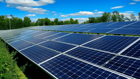 光伏发电太阳能板绿色能源
