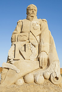 拿破仑·波拿巴大型沙雕雕像