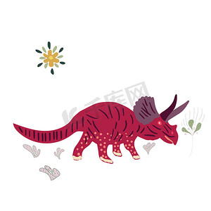 Pachyrhinosaurus 手图