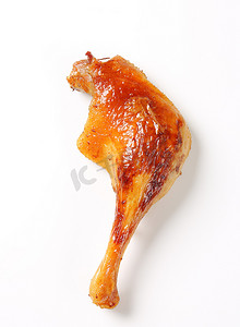 碳烤鸡胗串摄影照片_烤鸭腿