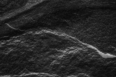 梅布尔摄影照片_黑色石纹纹理背景，来自大自然的真石材细节。