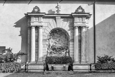 沉睡的维纳斯喷泉，埃斯特别墅，蒂沃利，意大利