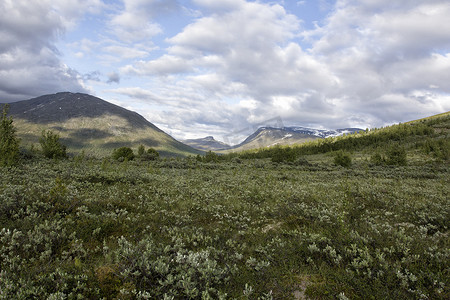 挪威 jotunheimen 国家公园的景色