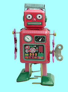 小红复古机器人人