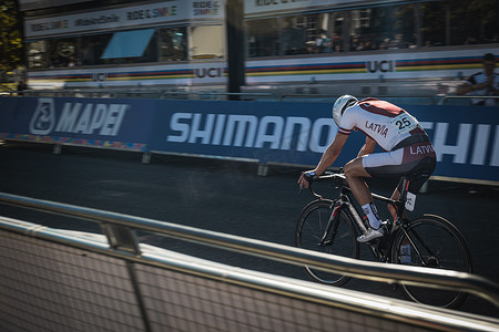 赞助商摄影照片_UCI 哈罗盖特 2019 自行车赛