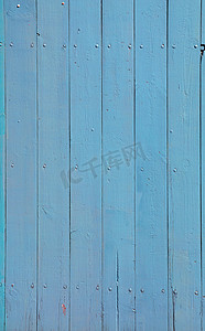 蓝色复古彩绘木板背景