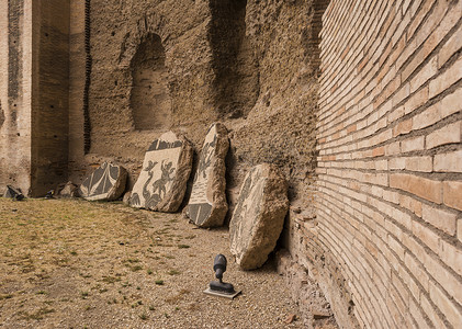拉卡拉摄影照片_卡拉卡拉浴场遗址 - Terme di Caracalla