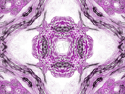 抽象 grunge 脏紫色对称图案