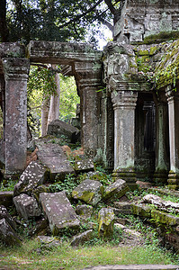 柬埔寨吴哥窟塔普伦寺