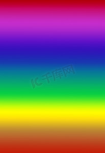 彩虹光谱梯度。