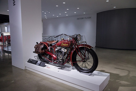 1927 年印第安大酋长摩托车