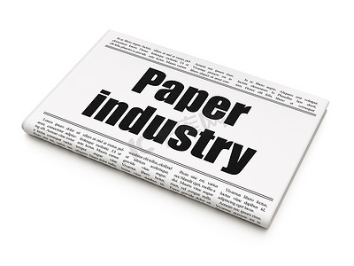 行业概念：报纸头条纸业