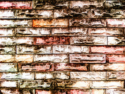 古老砖墙背景烧伤表面