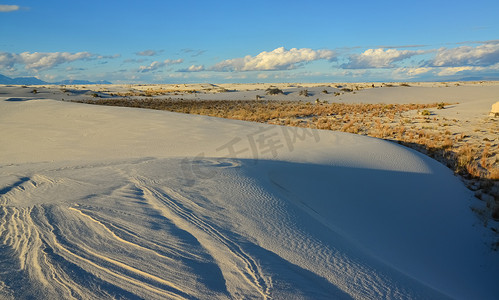 石膏沙丘，白沙国家纪念碑，新墨西哥州，美国