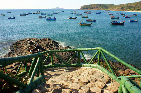 Ganh Da Dia，越南，岩石，海，旅行，越南