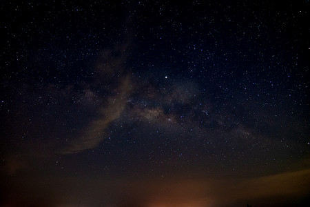 银河系星空银河夜背景