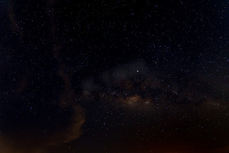 银河系星空银河夜背景