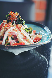 日式海鲜沙拉