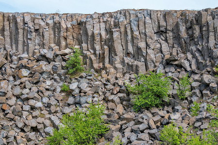 柱状图动画摄影照片_有趣的柱状玄武岩