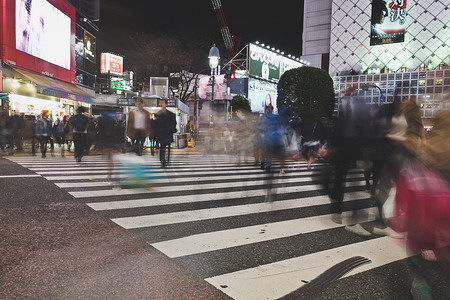 涩谷十字路口