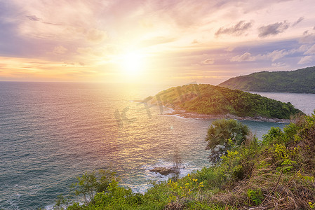 Phromthep 海角观点在普吉岛，泰国